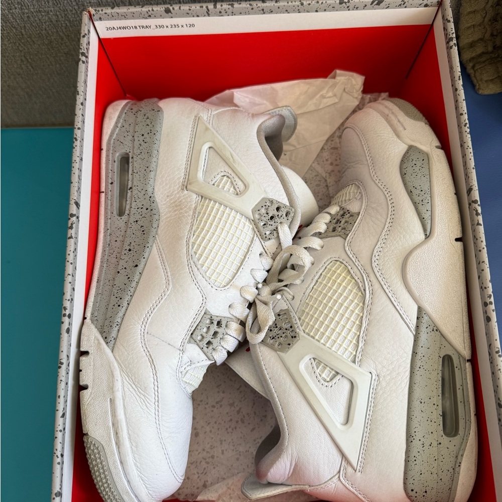 Air Jordan retro 4 (white Oreo) - Picture 3 of 6